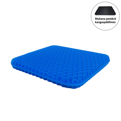 BlueStretch-Pro | Pehmeä ja Hengittävä Istuintyyny