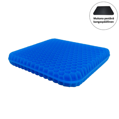 BlueStretch-Pro | Pehmeä ja Hengittävä Istuintyyny