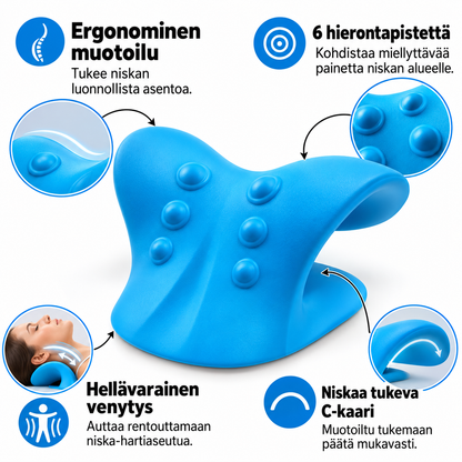 Niskakaari | Nopea helpotus niskakipuun ja jäykkyyteen